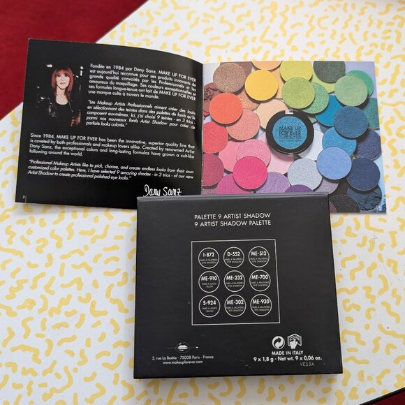 Make Up For Ever Artist Shadows 2 Eyeshadow Palette - Picture 2 of 3